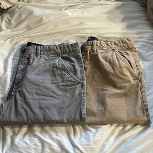 Mens denim co tapered chinos bundle